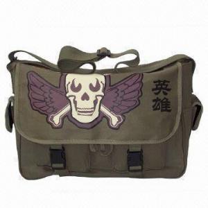 Schoolbag, Made of Canvas, Customized Logos are Accepted