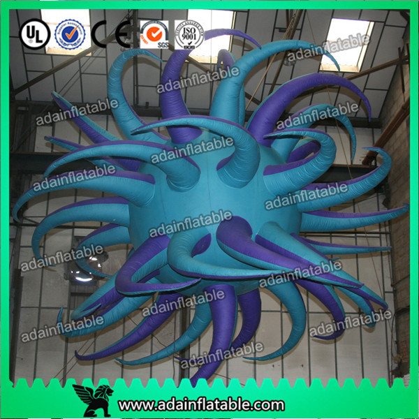 Wholesale 3M LED Lighting Inflatable Bend Star Giant Tentacle Star Event Decoration from china suppliers
