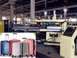 China PS Plastic Sheet Extrusion Machine , Vacuum Thermoforming Suit Case Luggage Forming Machine on sale