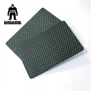 Wholesale Carbon Fibre Gift Pvc Identity Card Silkscreen Printed Logo Customised from china suppliers