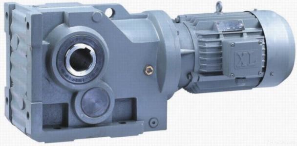 K series helical bevel gear reducer stepper motor
