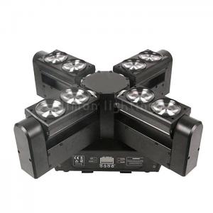 Wholesale 8 Eyes 10W RGBW Unlimited Rotating LED Spider Beam Moving Head Light from china suppliers