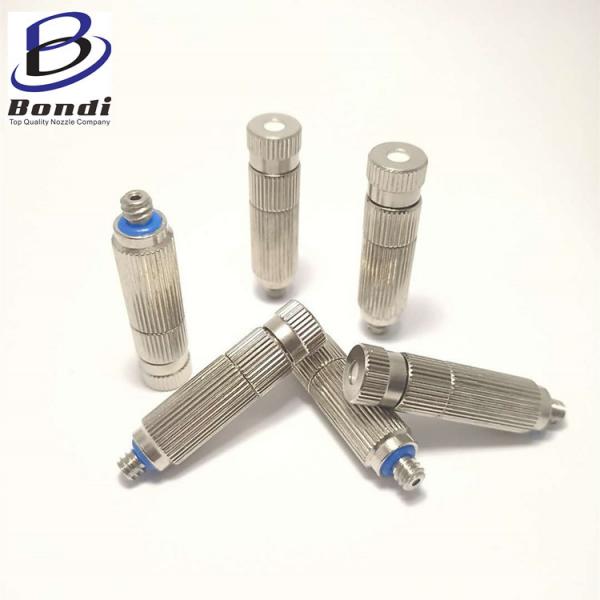 Quality Cleanable  Fine Fog Water High Pressure Misting Nozzle For Cooling And Humidification for sale