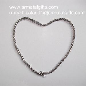 Wholesale 304 316 Stainless steel box chains curb chains for jewelry necklace from china suppliers