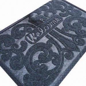 Wholesale Floor Mat/Door Mat, Made of Nitrile Rubber and Fabric, Absorb Water, Easy to Clean from china suppliers