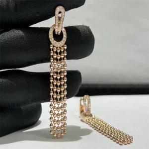 Wholesale VVS Diamond Cartier Jewelry Women HK Setting Rose Gold Diamond Earrings from china suppliers