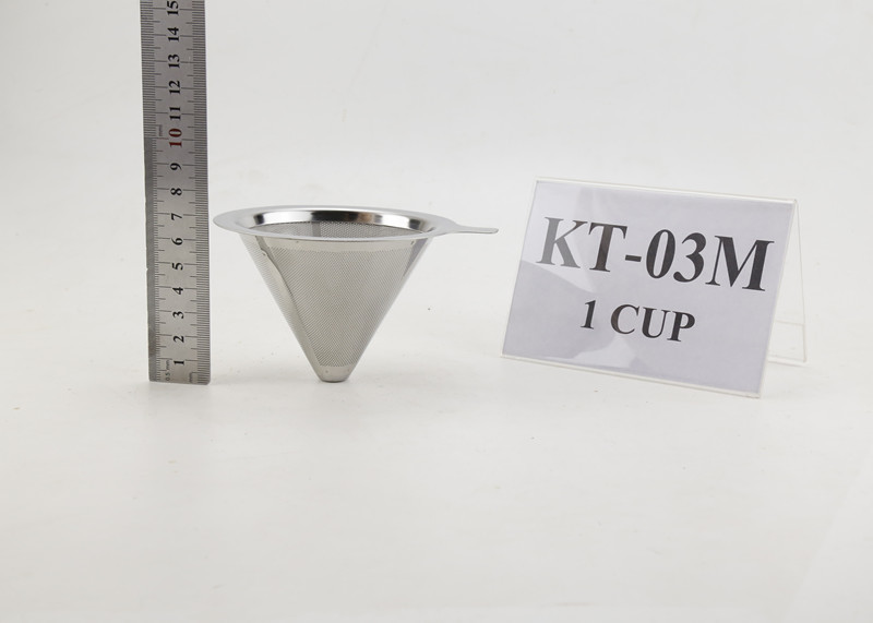 Wholesale 1 Cups Stainless Pour Over Coffee Dripper For Osaka , Logo Customized from china suppliers