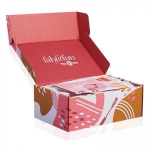 Wholesale Personalized Full Color Printed Boxes CMYK PMS Shipping Mailers Boxes from china suppliers