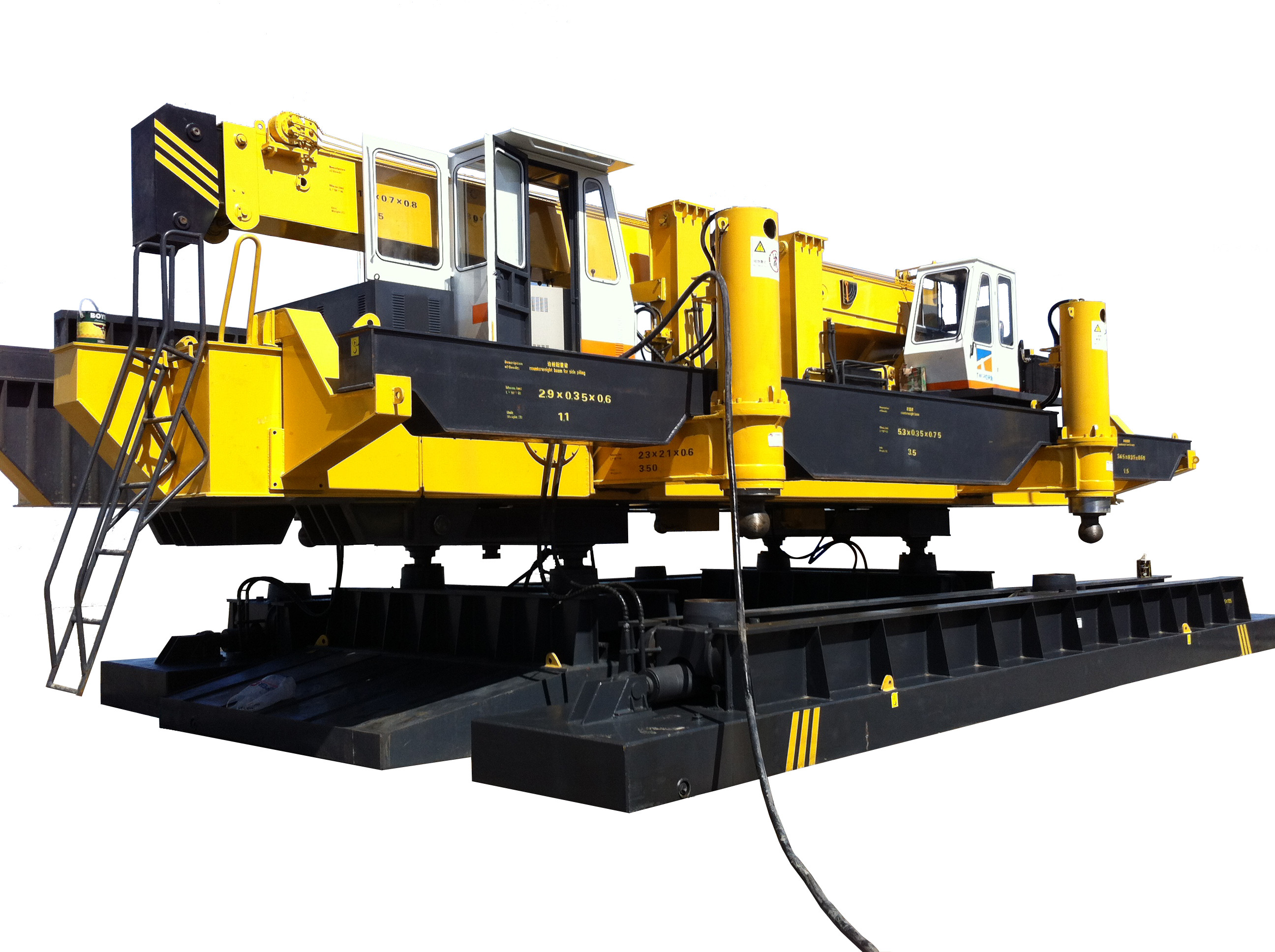 Wholesale Big Piling Pressure  Hydraulic Static Pile Driver for T-Works ZYC1060 from china suppliers