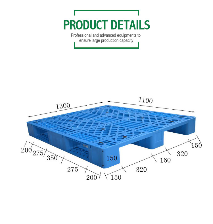 Wholesale Anti Slip Heavy Duty Plastic Pallets , Molded Plastic Pallets Large Load Capacity from china suppliers