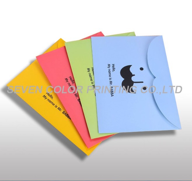 Quality Printed paper file folder, customized Paper file folder, Paper File Folder with Pocket for sale
