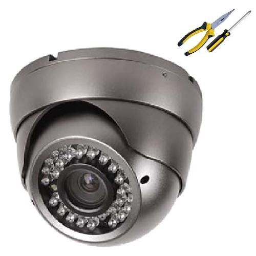 Wholesale 720P 2.0 mega pixel White 6mm 1/2.5" CMOS 20M IR indoor dome IP camera with H.264 Video from china suppliers