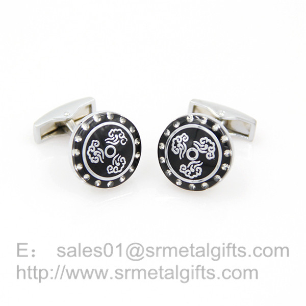 Wholesale Novelty cuff links with rhinestone inlay, China cufflinks manufacturer on sale, from china suppliers