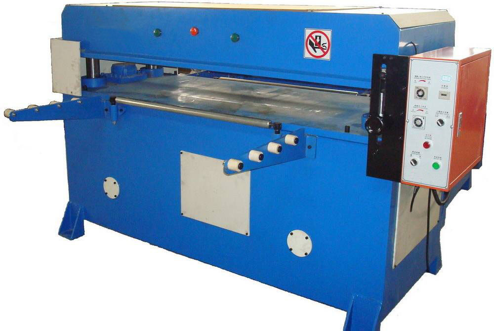 China Eva Foam / Plastic / Paper Hydraulic Press Die Cutting Machine Double Oil Cylinder on sale