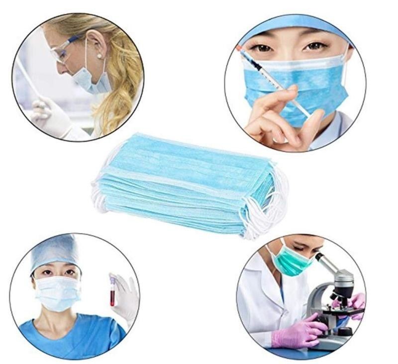 Wholesale Eco Friendly Disposable Surgical Mask High BFE With Adjustable Nose Piece from china suppliers