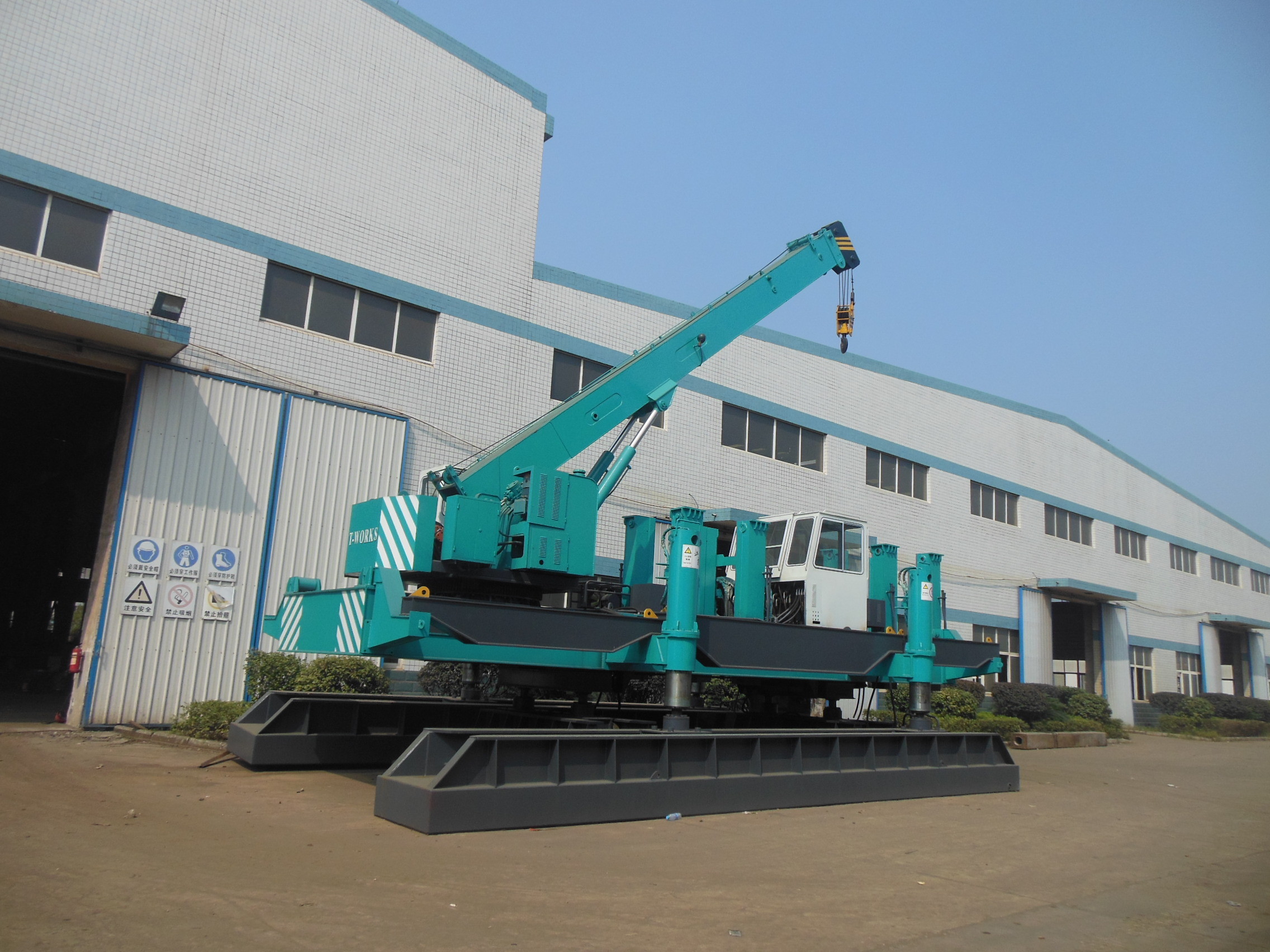 Quality ZYC Series Hydraulic Pile Driving Machine 460T Piling Capacity Energy Saving for sale