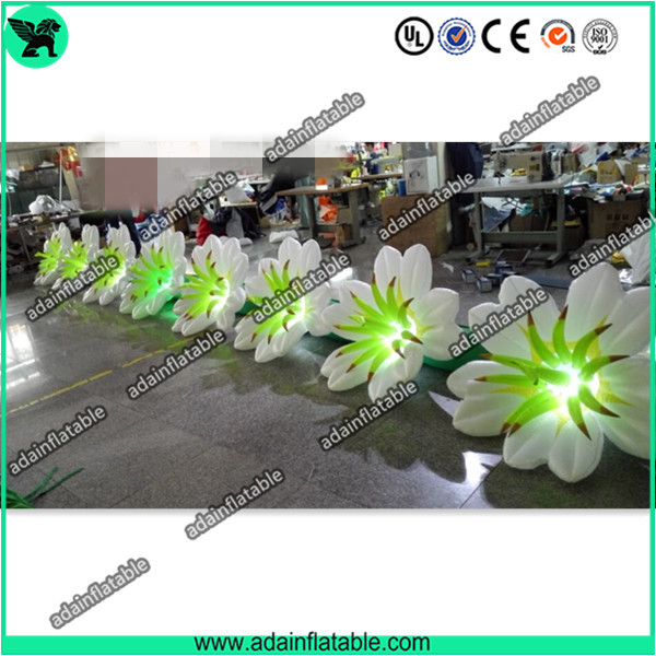 Wholesale 10m Inflatable Flower Chain With LED Light from china suppliers