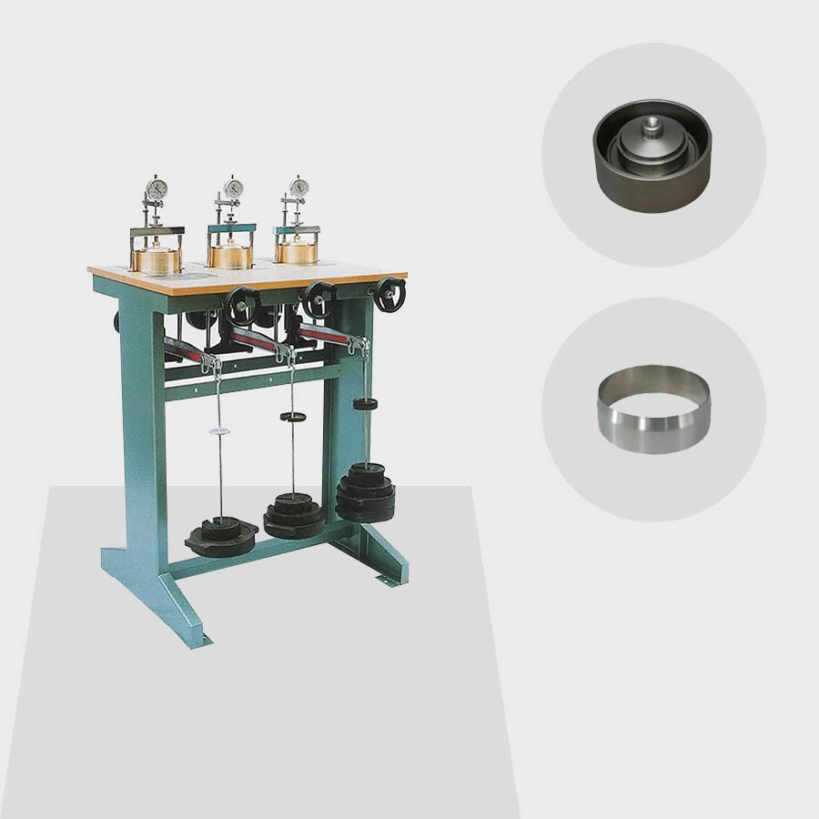 Wholesale Triplex Low Pressure Single-Lever Consolidation Apparatus For Compression Soil Test from china suppliers