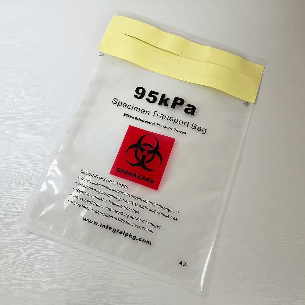 Wholesale UN3373 Exempt 95kPa Biohazard Bag Spicemen Packing from china suppliers