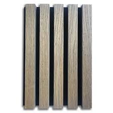 China Interior Slats Pet Wooden Grooved Wood Wall  Panels Board on sale