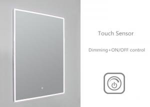 Wholesale Slimline Illuminated Bathroom Mirrors / Backlit Bathroom Vanity Mirrors Energy Efficient from china suppliers