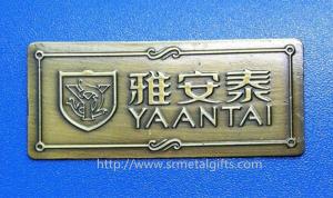Wholesale Specialist in antique brass emblem plates sign plaques,zinc alloy,China metal gift factory from china suppliers