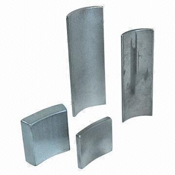 Quality Tile sintered NdFeB magnets for various application for sale