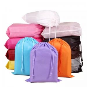 Wholesale 70 Gram Non Woven Bags 16x20cm 20x28cm Drawstring Dust Bag from china suppliers