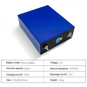 Wholesale Deep Cycle Solar Storage Lithium Battery 3.2V 280AH Solar Energy Storage from china suppliers