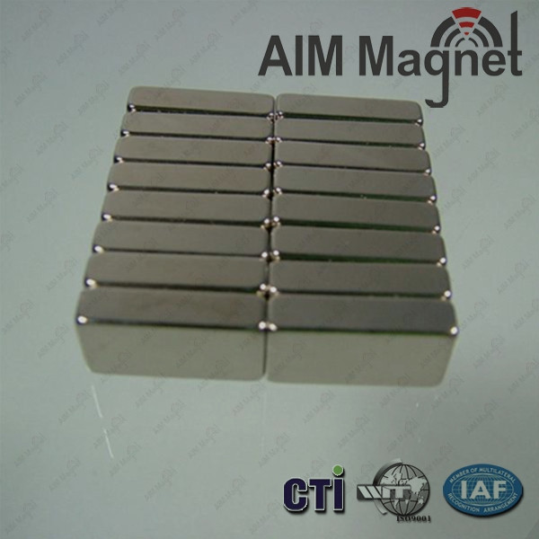 China Strong Sintered Ndfeb Magnets Block 1.7x4x5 mm N50 on sale