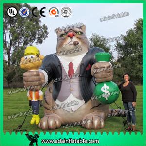 Wholesale Giant 6m Cartoon Inflatable Cat Commerical Advertising For Outdoor/ Event Animal Mascot from china suppliers