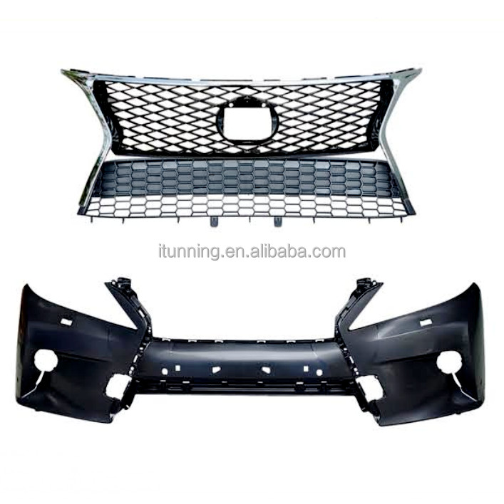 Wholesale Front Bumper Vehicle Spare Parts For Lexus RX350 2009 Upgrade To 2012 To 2015 Grille Fog Lamp Frame Headlight Headlamp from china suppliers