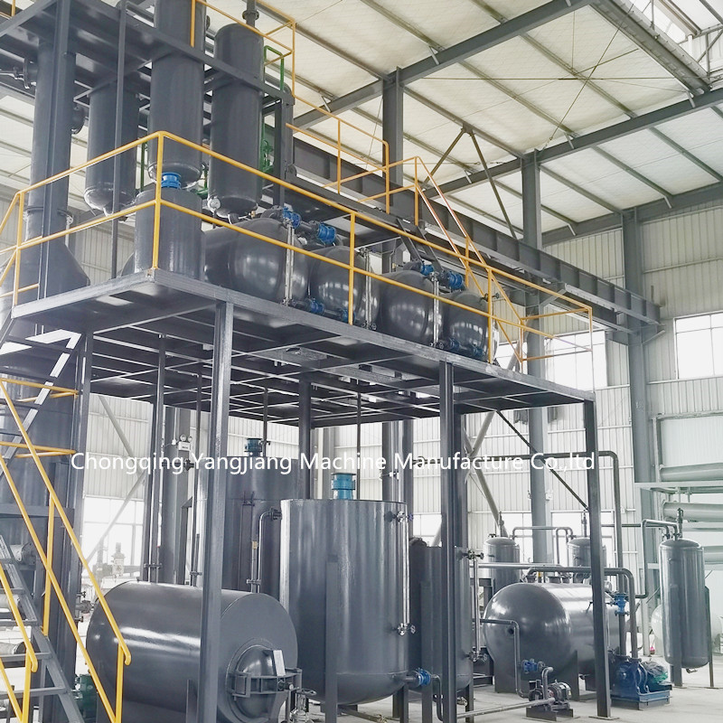 Quality High yield rate vacuum distillation used oil recycling plant petrol recycling plants for sale