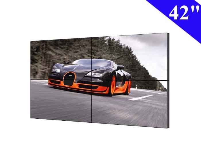 Quality Full HD 2X2 DID video wall 42 inch lcd with 22mm screen bezel tv walls for sale