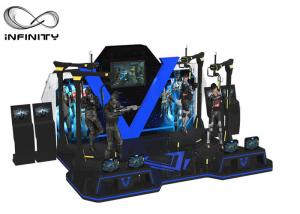 Wholesale White Blue Theme Park Two Player VR Shooting Platform from china suppliers
