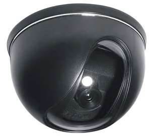 Wholesale DC 12V Weatherproof 540TVL 8mm 30M Black 1/3" SHARP CCD Indoor Dome surveillance Camera from china suppliers