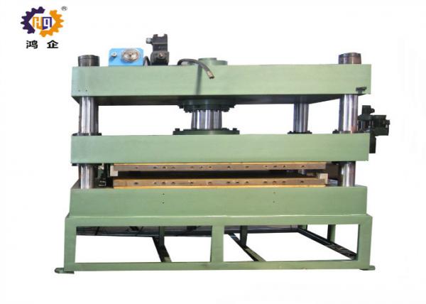 Quality 11kw 300T Green Hydraulic Heat Press Molding Machine For Door Plate for sale