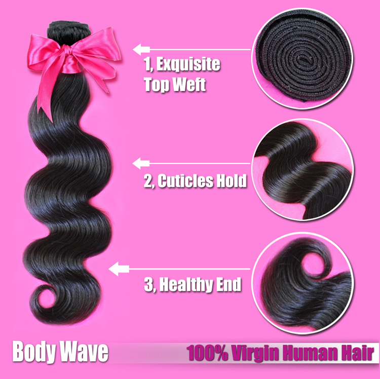 Buy cheap Michelle Hair Products Brazilian Body Wave,Made By 100 Virgin Hair,Brazilian from wholesalers
