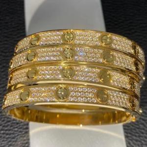 Wholesale 18K Yellow Gold Set Luxury Diamond Jewelry With 2 Carats Diamonds jewelry factory in China from china suppliers
