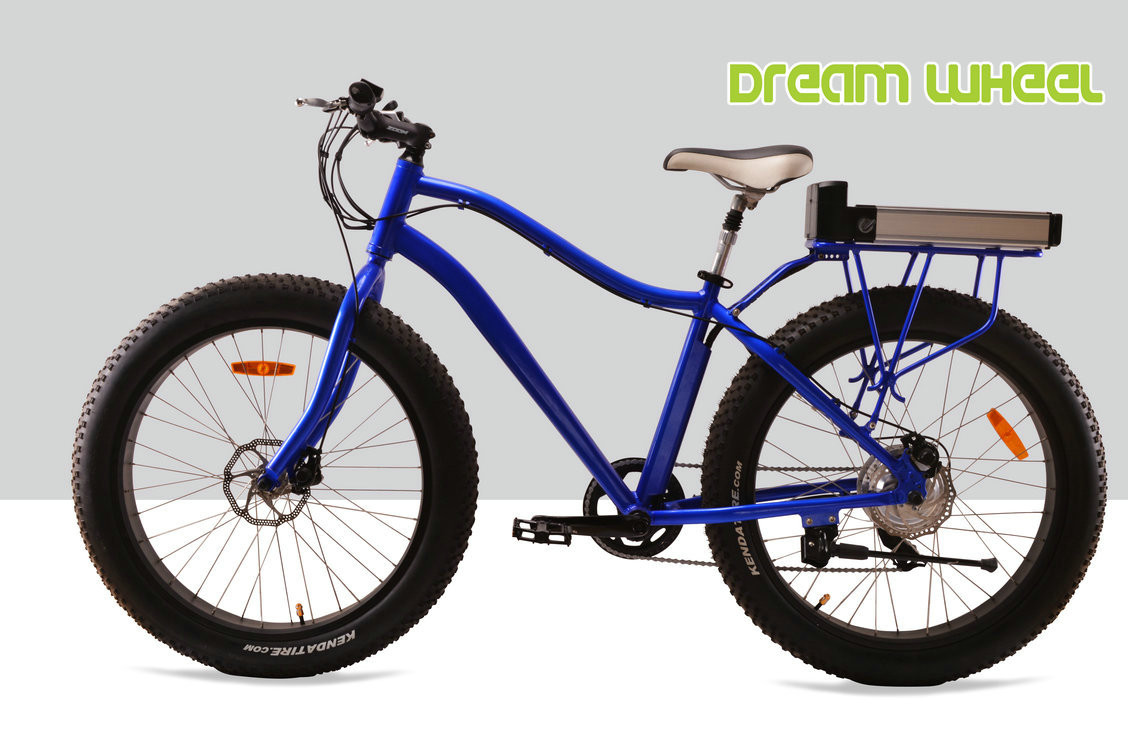 Wholesale Aluminum 26 Inch Mountain Beach Electric Bicycle Ebike Fat Tire For Adults from china suppliers
