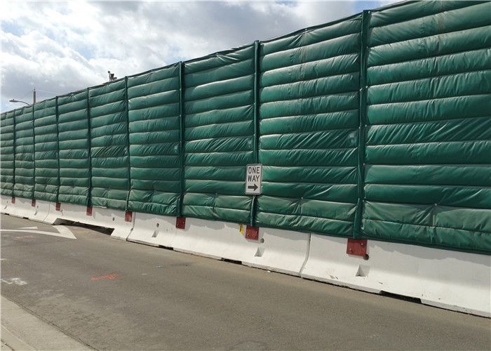 Temporary Noise Barriers For Event Noise Control Absorp and Insulated Noise