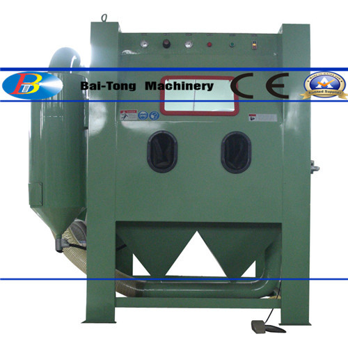 Quality Easy Operated Industrial Sandblast Cabinet With Cyclone Separator 1212AMG for sale