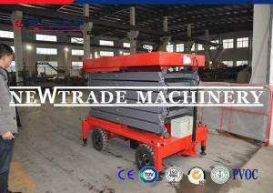 China 10m 4 Wheels Hydraulic Lifting Platform / Hydraulic Lifting Equipment on sale