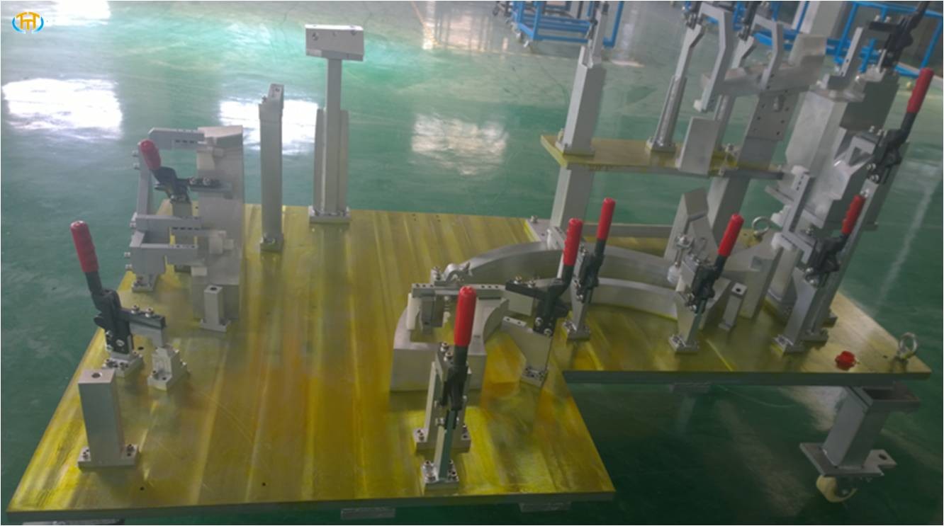 Wholesale Assy Inspection Fixture Automotive Part , 1120kg Customized Welding Jig from china suppliers