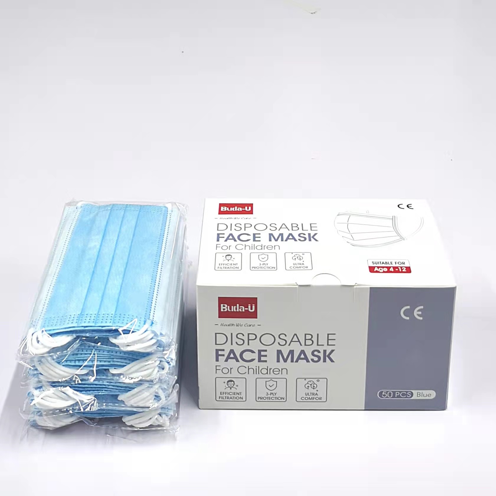 Type IIR Disposable Surgical Face Mask , 3ply Surgical Face Mask For Kids And Childrens , FDA