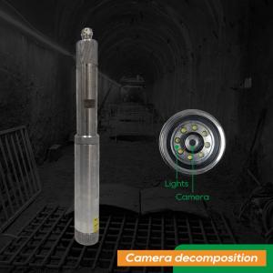 Wholesale Single 50mm Borewell Waterproof Camera Deep Well Inspection Precise Positioning from china suppliers