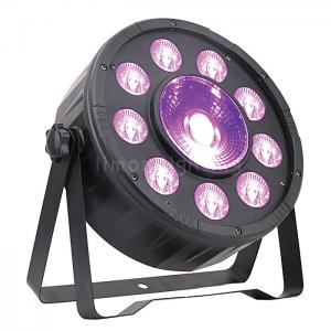 Wholesale 9+1 High Brightness 30W RGB 3in1 LED Wash Disco Party Stage Plastic Flat Par Lights from china suppliers