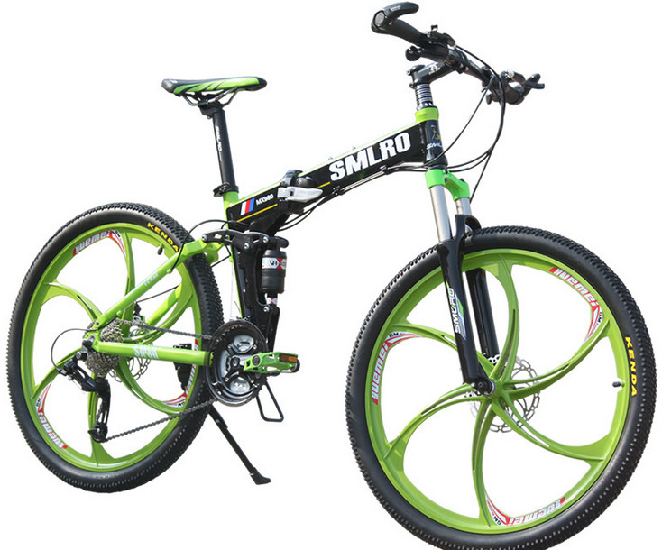 Wholesale Disc Brake 26 Inch Dual Suspension Folding Mountain Bike from china suppliers