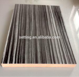 Wholesale Wood grain acrylic sheet faced mdf for furniture from china suppliers