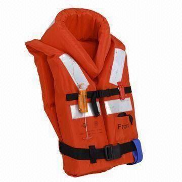 Buy cheap Life Jacket, Made of Polyester Material, with Light and Whistle, Available in from wholesalers
